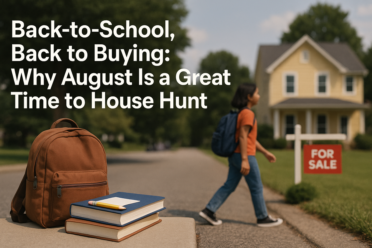 Back to School, Back to Buying: Why August Is a Great Time to House Hunt
